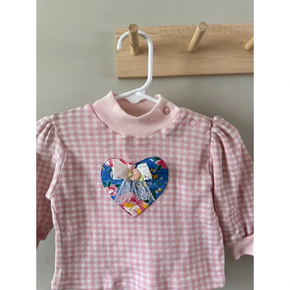 6/9M Hopscotcb gingham top - Picture 2 of 3